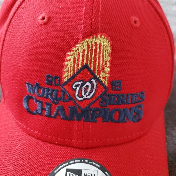 Washington Nationals New Era 9Forty Strapback Hat World Series 2019 Champions - Picture 4 of 9